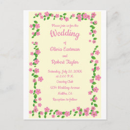 Personalisierte Einfachheit ist die beste Blumenho Postkarte