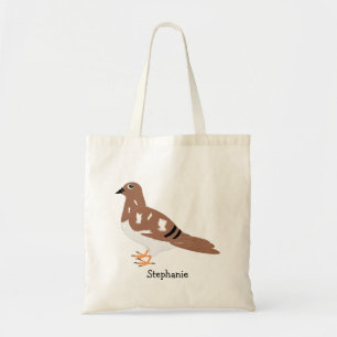 Personalisierte Einkaufstasche Pigeon Design