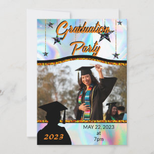 Personalisierte Einladung der Graduationspartei
