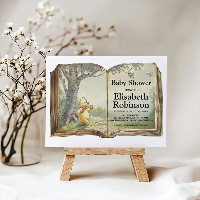 Personalisierte Einladung der Teddy Bärendusche (Von Creator hochgeladen)