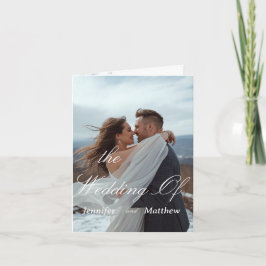 Personalisierte Einladung zur Hochzeit