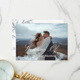 Personalisierte Einladung zur Hochzeit