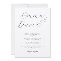 Personalisierte Einladung zur Hochzeit