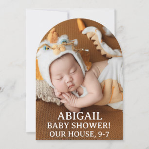 PERSONALISIERTE EINLADUNGEN FÜR BABY SHOWER MIT TE