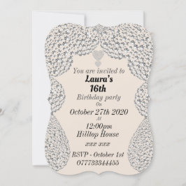 personalisierte Einladungen zum 16. Geburtstag