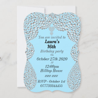 personalisierte Einladungen zum 16. Geburtstag