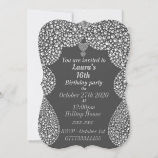 personalisierte Einladungen zum 16. Geburtstag