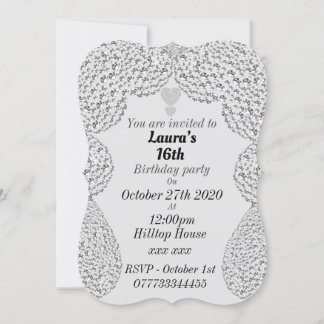 personalisierte Einladungen zum 16. Geburtstag
