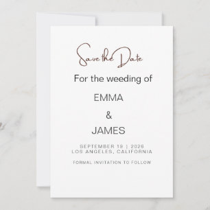 Personalisierte Einladungskarte für Hochzeiten Einladung