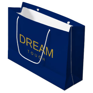 Personalisierte Einzelhandels-Geschenktasche für G Große Geschenktüte