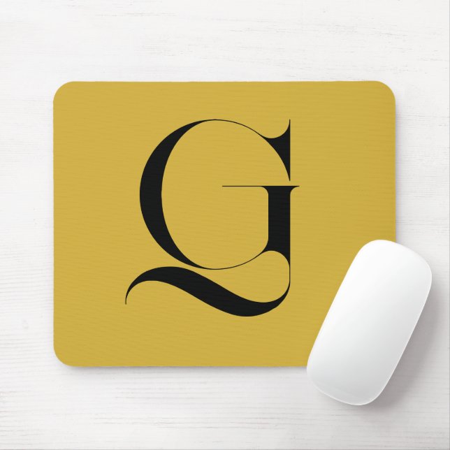 Personalisierte Einzelne Benutzerdefinierte Monogr Mousepad (Mit Mouse)