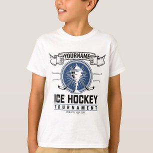 Personalisierte Eishockey-Trophäe Spieler Team Spi T-Shirt