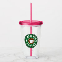 Personalisierte Eiskaffee-Tasse
