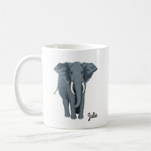 Personalisierte Elefant-Tasse Tasse