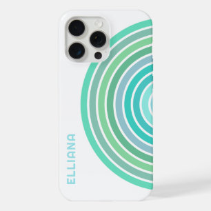 Personalisierte elegante abstrakte Kunst-Streifenm iPhone 15 Pro Max Hülle