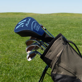Personalisierte elegante Buchstabe M Michael Golf Headcover