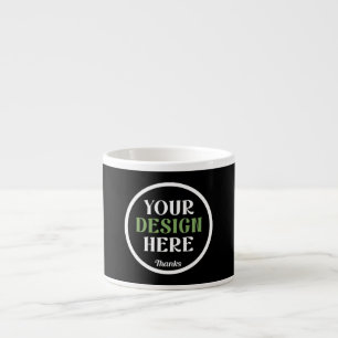 Personalisierte, Elegante, Klassische, Hochzeitsge Espressotasse