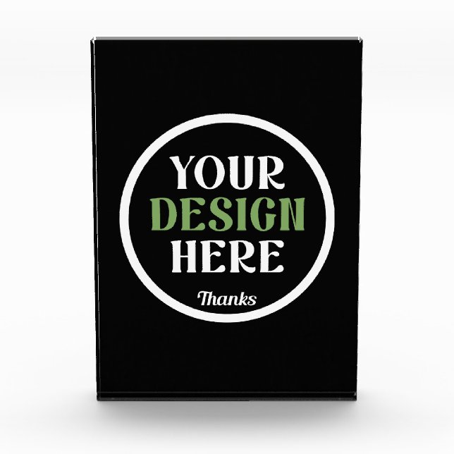 Personalisierte, elegante, klassische Hochzeitsges Fotoblock (Vorderseite)