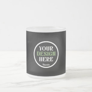 Personalisierte, elegante, klassische Hochzeitsges Mattglastasse