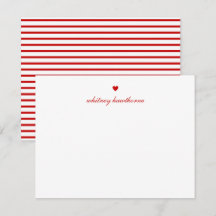 Personalisierte elegante Schriftart rotes Herz