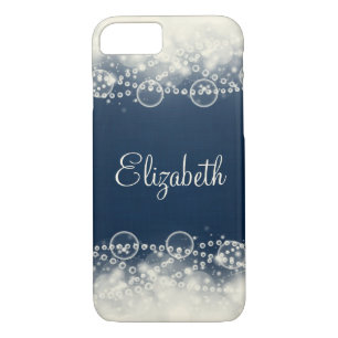 Personalisierte Elegante Spitzen und Perlen Case-Mate iPhone Hülle