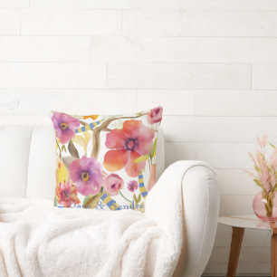 Personalisierte Elegante Spring Garden Blume Kissen