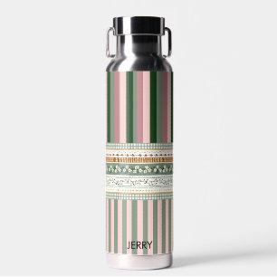 Personalisierte elegante Wasserflasche mit Muster Trinkflasche