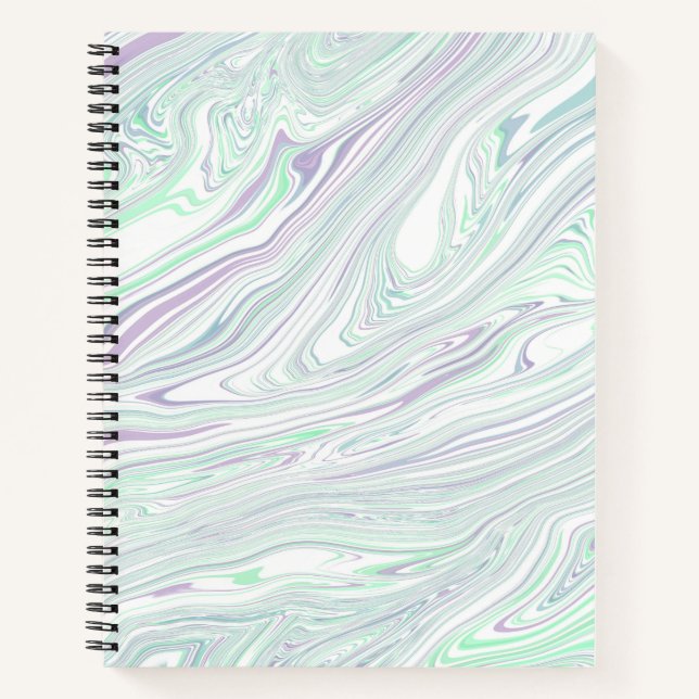 Personalisierte Eleganz: Benutzerdefiniert: 8,5" x Notizbuch (Vorderseite)