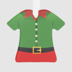 Personalisierte Elf-Sankt Ornament