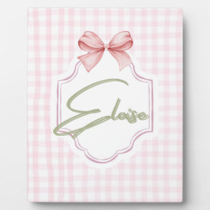 Personalisierte Eloise Baby Mädchen Kinderzimmer S Fotoplatte