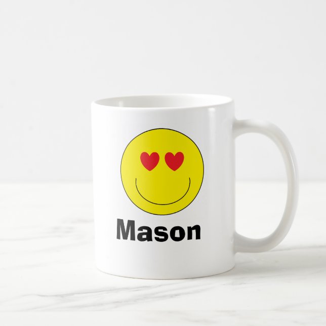 Personalisierte Emoji Tasse (Rechts)