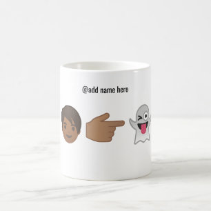 Personalisierte Emoji Tasse   sind Sie mein Boo