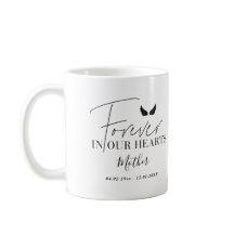 Personalisierte Engelsflügel Gedächtnisfeier Foto