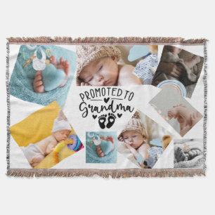 Personalisierte Enkel-Fotodecke für Oma Decke