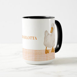 Personalisierte Ente – Süßes Farmtier-Design Tasse