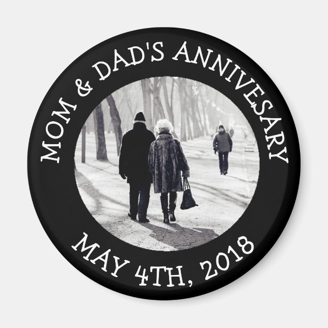 Personalisierte Erinnerung Magnet (Vorne)