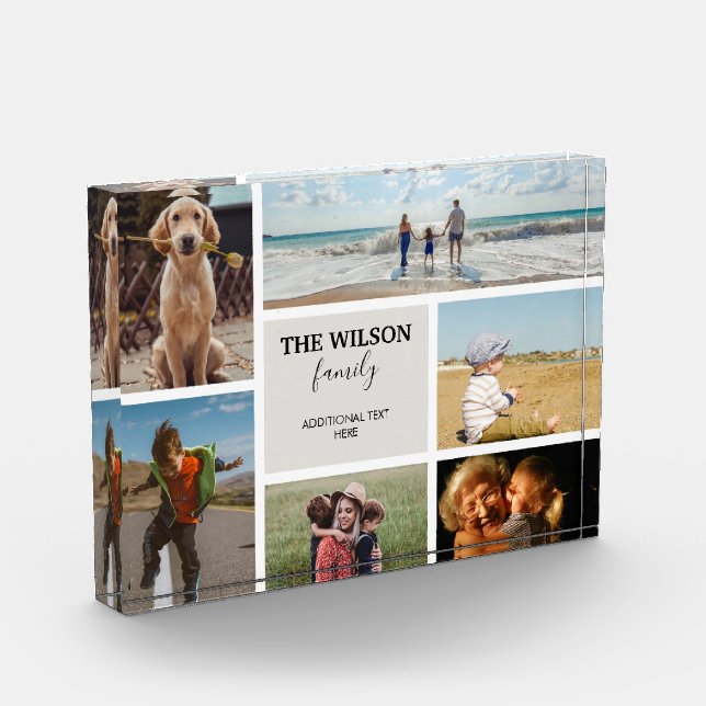 Personalisierte Erinnerungen für 6 Fotos (Links)