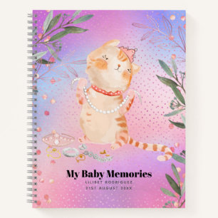 Personalisierte Erinnerungen meiner Kinder Princes Notizbuch
