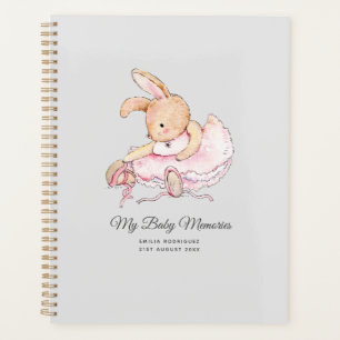 Personalisierte ERINNERUNGEN MY BABY - Rabbit Ball Planer