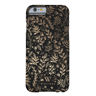 Personalisierte   Ernte-Blumen Barely There iPhone 6 Hülle