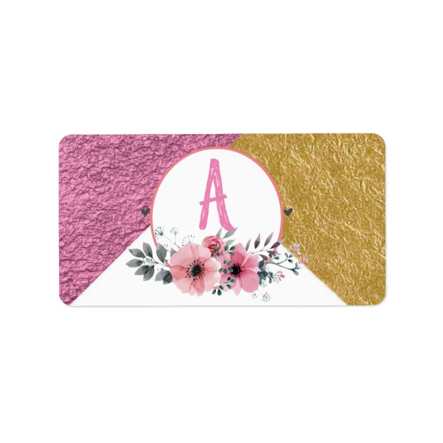 Personalisierte Etiketten Adressaufkleber (Vorne)