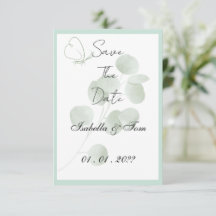 Personalisierte Eukalyptus-Hochzeit | Boho-Botanis