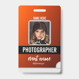 Personalisierte Event-ID-Ausweise Ausweis