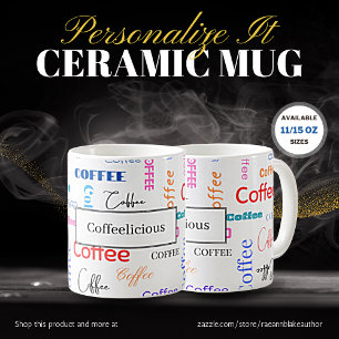 Personalisierte Exklusive Design Kaffeetasse