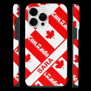 Personalisierte Fahne Patriotic Canada iPhone 14 Pro Max Hülle