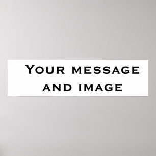 Personalisierte Fahne Poster