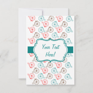 Personalisierte Fahrradkarte