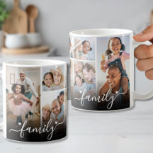 Personalisierte Familien-Foto-Collage