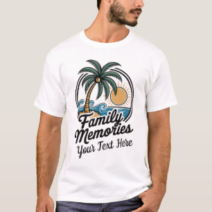 Personalisierte Familienerinnerungen Individuelle T-Shirt
