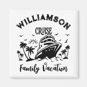 Personalisierte Familienferien Magnet